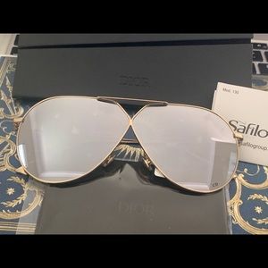 Dior fashionable designer style mirror sunglasses